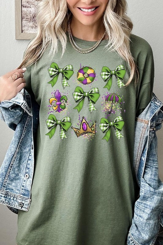 Mardi Gras Graphic Plus Heavy Cotton Tee