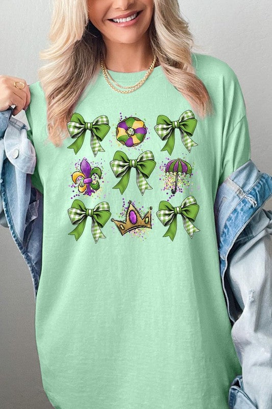 Mardi Gras Graphic Plus Heavy Cotton Tee