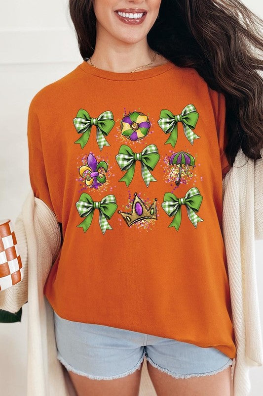 Mardi Gras Graphic Plus Heavy Cotton Tee