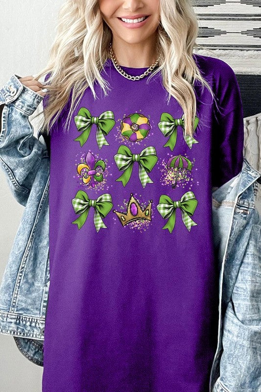 Mardi Gras Graphic Plus Heavy Cotton Tee
