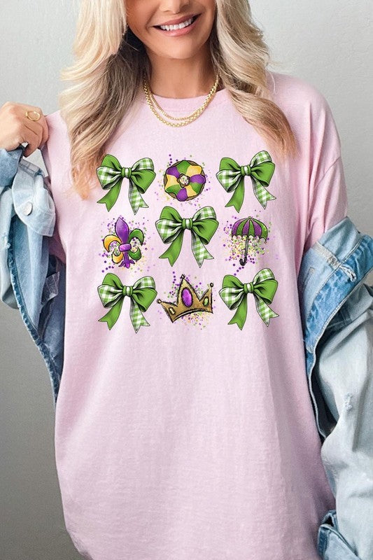 Mardi Gras Graphic Plus Heavy Cotton Tee