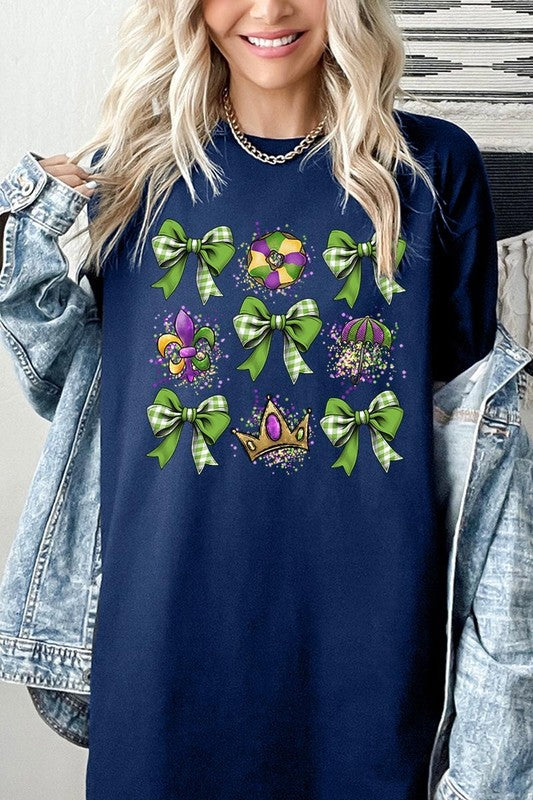 Mardi Gras Graphic Plus Heavy Cotton Tee