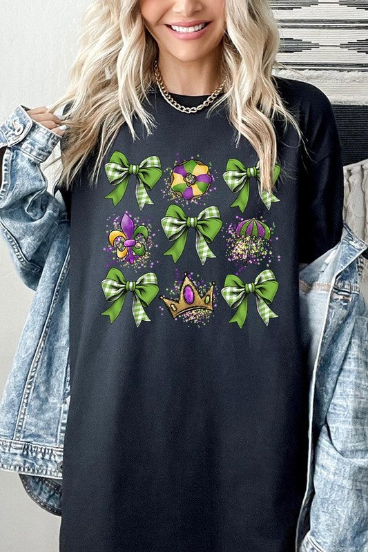 Mardi Gras Graphic Plus Heavy Cotton Tee
