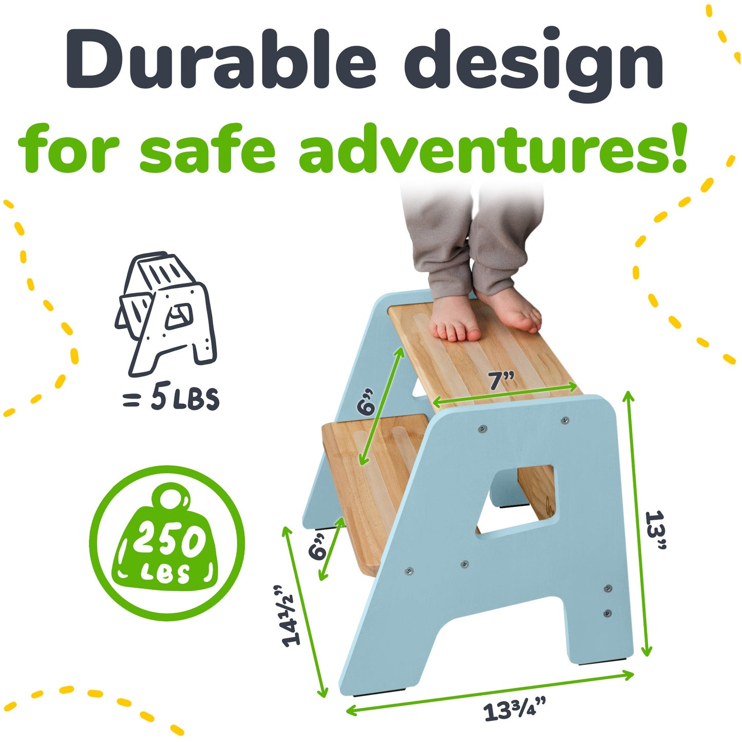 2-Step Stool for Kids