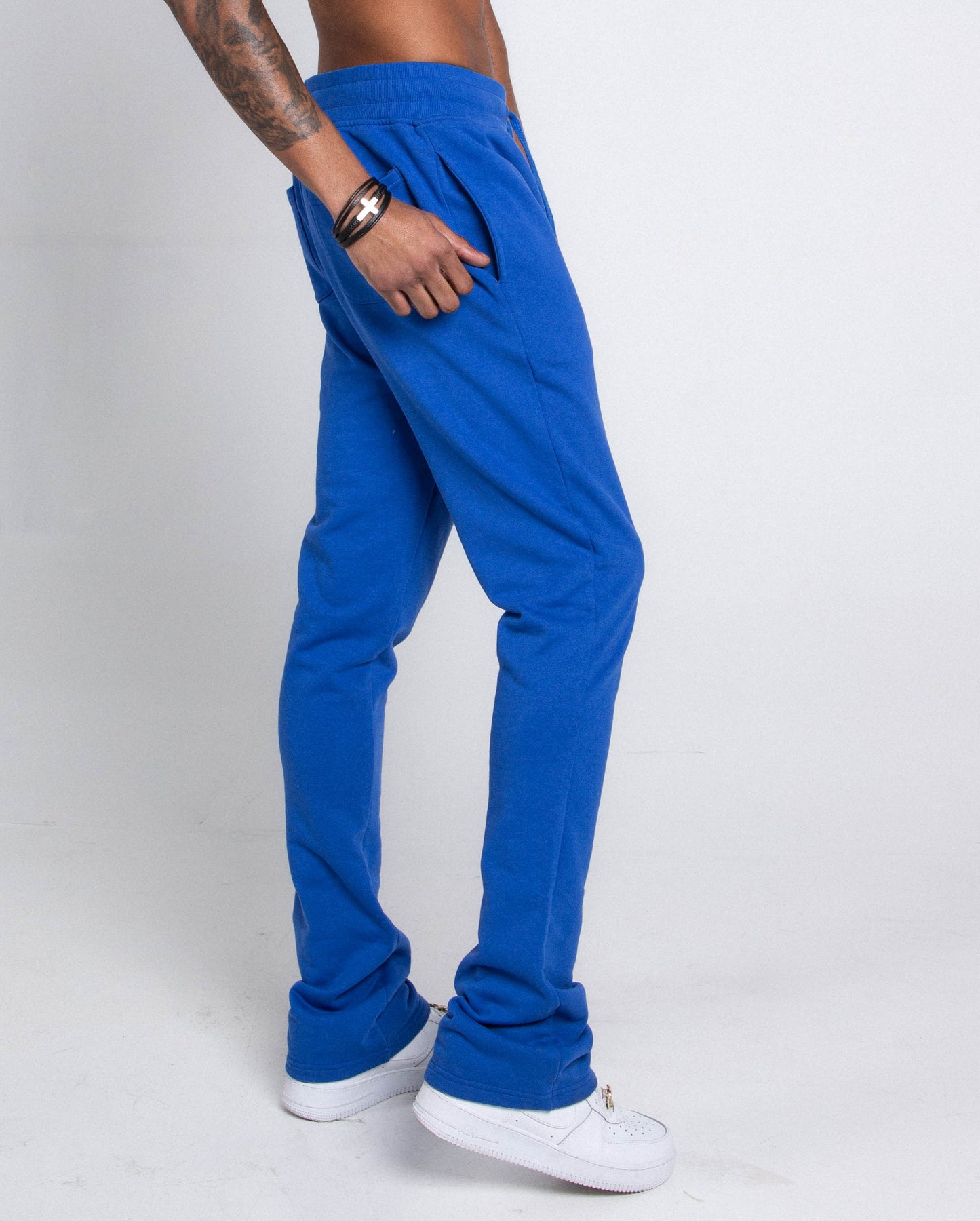 M5690-AJSKP MULTI-COLOR STACKED SWEATPANTS