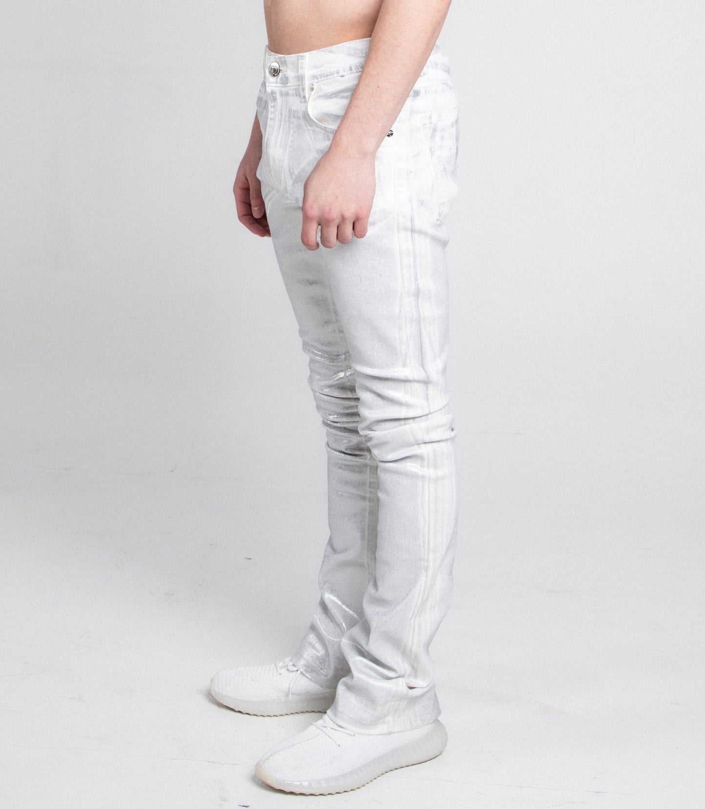 ASJ691 SILHOUETTES  STACKED JEANS