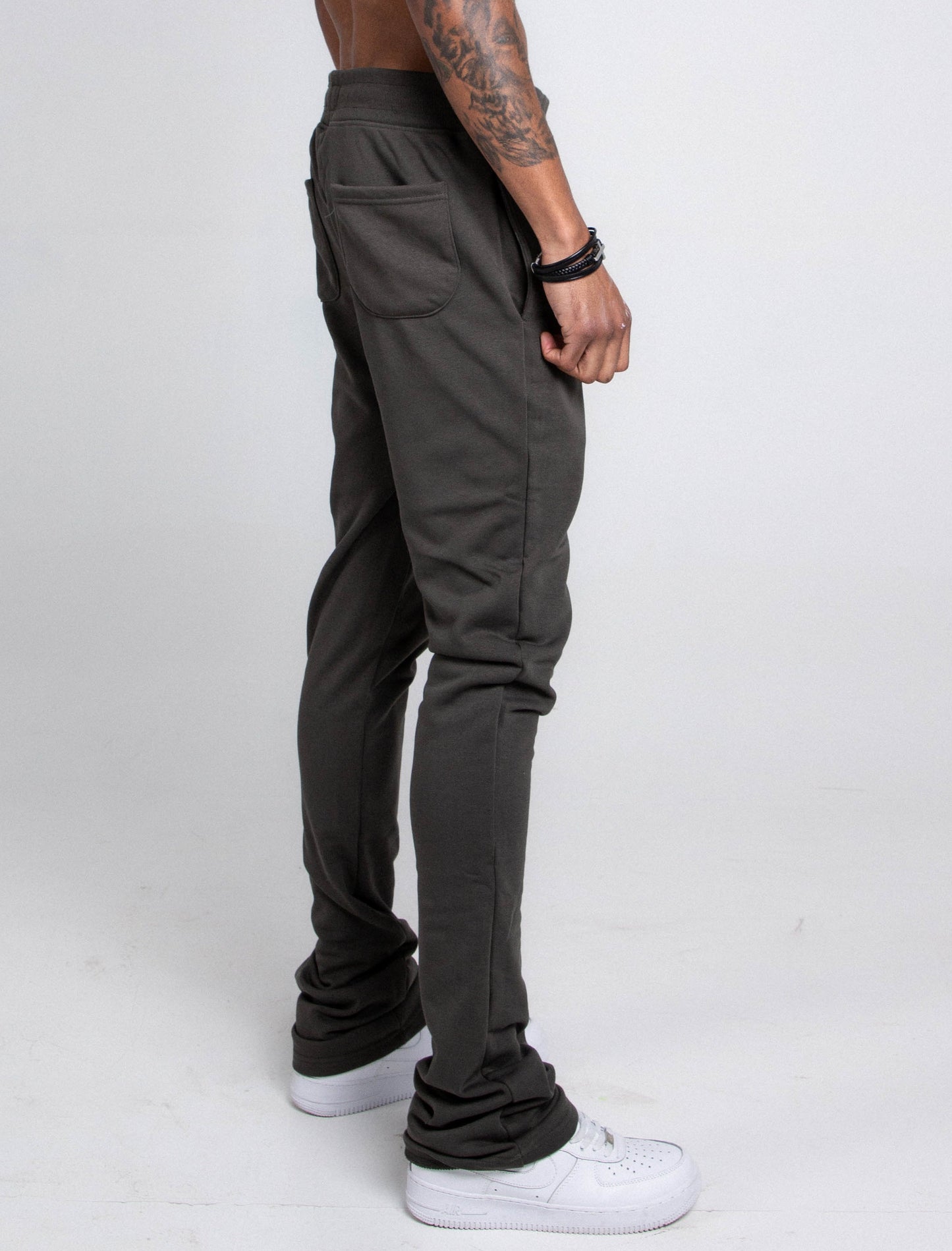 M5690-AJSKP MULTI-COLOR STACKED SWEATPANTS