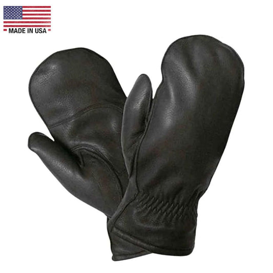 Legendary Deerskin Leather Insulated Mittens